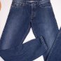 BRUNELLO CUCINELLI JEANS $595 MEDIUM WASH FRONT FADE LOGO DENIM 40/39 56e NEW