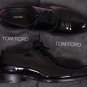 TOM FORD SHOES $1490 BLACK PATENT CAPTOE HANDMADE FORMAL OXFORD 7 40 NEW