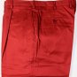 BRIONI PANTS $645 CARDINAL RED 100%COTTON HANDMADE CORTINA GOLF SLACKS 34 50 NEW