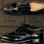 CHURCH'S SHOES $795 BLACK STUD DETAILED WINGTIP TRIPLE SOLE OXFORD 11 44 NEW