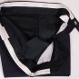 BRIONI PANTS $845 BLACK 100% SUPERFINE WOOL TIGULLIO HANDMADE SLACKS 38 54e NEW