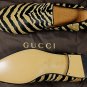 GUCCI SHOES $965 BROWN/BLACK PONY HAIR SLIP ON LOAFER 8.5 41.5 NEW