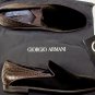 GIORGIO ARMANI SHOES $1300 DK BROWN VELVET/CROCODILESKIN FORMAL LOAFER 10 43 NEW