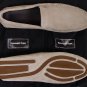 ZEGNA SHOES $565 GRAY SUEDE CALF LOGO ORNAMENT VENETIAN VAMP DRIVER 7 40e NEW