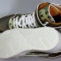 GIVENCHY SHOES $995 CAMMO GREEN CALFSKIN LOGO TYSON HI-TOP TRAINERS 12 45 NEW