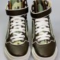 GIVENCHY SHOES $995 CAMMO GREEN CALFSKIN LOGO TYSON HI-TOP TRAINERS 12 45 NEW
