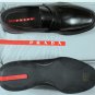 PRADA SPORT SHOES $595 DARK BROWN LOGO EMBOSSED PENNY VAMP LOAFER 7.5 40.5 NEW