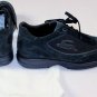 SANTONI SHOES $495 DARK BLUE SUEDE LOGO ORNAMENT SIDE AIRWALK TRAINER 10 43e NEW