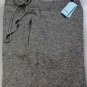 MALO PANTS $1250 MEDIUM GRAY 100%CASHMERE FIT LEG JOGGING SWEAT PANTS XL 54e NEW