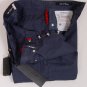 KITON PANTS $895 SLATE BLUE 5-PKT LOGO EMBROIDERED HANDMADE TROUSER 30 46e NEW