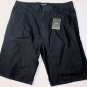 DOLCE & GABBANA SHORTS $495 NAVY BLUE POPLIN BERMUDA WALKING SHORT 34 50e NEW