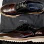 DOLCE & GABBANA SHOES $865 BLACK/BROWN WING-TIP ORNAMENTED OXFORD 10.5 43.5e NEW