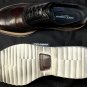 DOLCE & GABBANA SHOES $865 BLACK/BROWN WING-TIP ORNAMENTED OXFORD 10.5 43.5e NEW