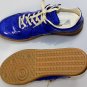 MAISON MARTIN MARGIELA SHOES $665 BLUE PATENT GOATSKIN REPLICA TRAINER 7 40 NEW