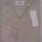MAISON MARTIN MARGIELA SWEATER $895 MALT 100%CASHMERE V-NECK JUMPER XL 54e NEW