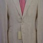 BRIONI JACKET $2,200 BEIGE SILK/LINEN 2-BTN SUMMER BLAZER SPORT COAT 40R 50e NEW