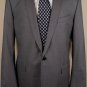 DOLCE & GABBANA JACKET $1475 GRAY 1-BTN PINHOLE MARTINI SPORT COAT 46R 58e NEW
