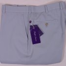 RALPH LAUREN PURPLE LABEL PANTS $695 PERIWINKLE 100%WOOL DRESS SLACKS 40 56e NEW