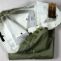 GUCCI PANTS $595 KHAKI GREEN PAINT DYED LOGO 5-PKT FIT LEG CHINO 34 50e NEW