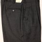 BRIONI PANTS $865 CHARCOAL BLACK 100% WOOL CANNES HANDMADE SLACKS 38 54e NEW