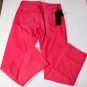 KITON JEANS $995 STRAWBERRY WASH LOGO EMBROIDER FITLEG CONTRAST DENIM 34 50e NEW