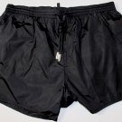 DSQUARED2 SWIM TRUNKS $395 BLACK LOGO ORNAMENTED SWIMSUIT BEACHWEAR MED 50e NEW