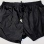 DSQUARED2 SWIM TRUNKS $395 BLACK LOGO ORNAMENTED SWIMSUIT BEACHWEAR MED 50e NEW