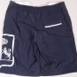 CORNELIANI SWIMSUIT $285 NAVY/WHITE LOGO BOARD SHORT TRUNKS BEACHWEAR Lg 52e NEW