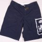 CORNELIANI SWIMSUIT $285 NAVY/WHITE LOGO BOARD SHORT TRUNKS BEACHWEAR Lg 52e NEW
