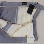 GIORGIO ARMANI PANTS $1140 BLUE COUTURE BLACK LABEL SILK SLACKS 36 52e NEW