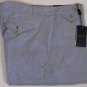 GIORGIO ARMANI PANTS $1140 BLUE COUTURE BLACK LABEL SILK SLACKS 36 52e NEW