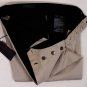 PRADA PANTS $595 GRAY LOGO POCKET POPELINE STRETCH TROUSERS SLACKS 34 50e NEW