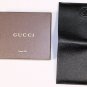 GUCCI WALLET $295 BLACK GG EMBOSSED GRAINED LEATHER  BI-FOLD LOGO BILLFOLD NEW