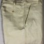 BOTTEGA VENETA PANTS $740 BEIGE LINEN/COTTON RIVET FLY TWILL TROUSERS 34 50e NEW