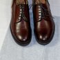 BRUNELLO CUCINELLI SHOES $1295 BROWN CALF HANDMADE CAPTOE DERBY 8.5D 41.5 NEW