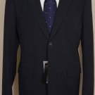 JIL SANDER SUIT $1880 NAVY 2-BTN TECHNO FABRIC TAILOR MADE SUIT 44R 54e NEW
