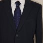 JIL SANDER SUIT $1880 NAVY 2-BTN TECHNO FABRIC TAILOR MADE SUIT 44R 54e NEW