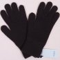 MALO GLOVES $295 DARK OLIVE GREEN KNITTED CASHMERE RIBBED GLOVES SMALL 8 NEW