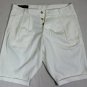 GUCCI PANTS $550 WHITE LOGO PALLADIUM ORNAMENTED TAB CHINO SHORTS 32 46e NEW
