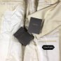 TOM FORD JACKET $3880 OFF WHITE SILK/CASHMERE 2-BTN PEAKED LAPEL COAT 42R 52 NEW