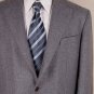 LORO PIANA COAT $3995 SMOKE GRAY CASHMERE/GOATSKIN 3-BTN JACKET 46R 56e NEW