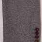 LORO PIANA COAT $3995 SMOKE GRAY CASHMERE/GOATSKIN 3-BTN JACKET 46R 56e NEW