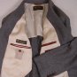 LORO PIANA COAT $3995 SMOKE GRAY CASHMERE/GOATSKIN 3-BTN JACKET 46R 56e NEW
