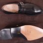 CHURCH'S SHOES $850 BLACK BENCH MADE BUCKLED MONK STRAP DRESS SHOES 10 43e NEW