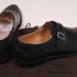 CHURCH'S SHOES $850 BLACK BENCH MADE BUCKLED MONK STRAP DRESS SHOES 10 43e NEW