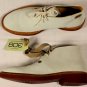 CESARE PACIOTTI SHOES $565 IVORY SUEDE 308 MADISON AVE DESERT BOOT 11 44e NEW