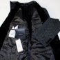 DOLCE & GABBANA JACKET $2195 NAVY 1-BTN TEXTURED VELVET FORMAL COAT 38R 50e NEW