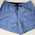 BRIONI SAILING SWIMSUIT $600 BLUE/WHITE LOGO EMBROIDERED SWIM TRUNKS XXL 56e NEW