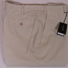 CESARE ATTOLINI NAPOLI PANTS $595 KHAKI CHINO HANDMADE SLACKS 36 52e NEW