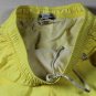 LORO PIANA SWIMSUIT $395 YELLOW WHITE CONTRAST STITCH SWIM TRUNKS Sm 48e NEW